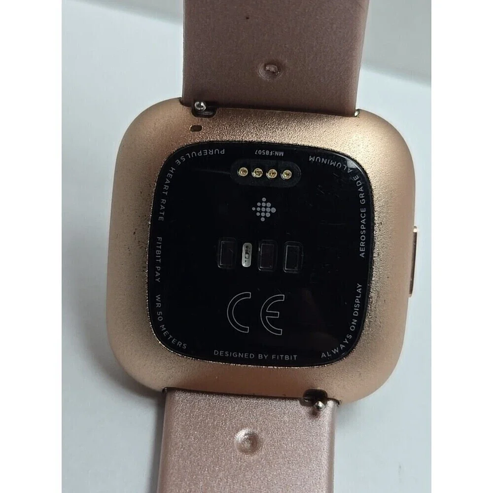 Fitbit Versa 2 Smartwatch Pink 40mm Alexa WR50M Always On Display No Charger